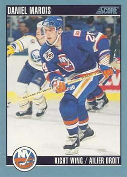 #63 Daniel Marois - New York Islanders - 1992-93 Score Canadian Hockey