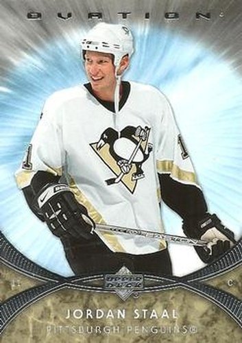#63 Jordan Staal - Jordan Staal - 2007-08 Upper Deck Ovation Hockey