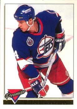 #63 Fredrik Olausson - Winnipeg Jets - 1993-94 O-Pee-Chee Premier Hockey - Gold