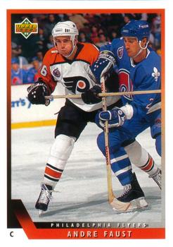 #63 Andre Faust - Philadelphia Flyers - 1993-94 Upper Deck Hockey