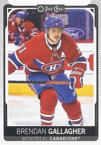 #63 Brendan Gallagher - Montreal Canadiens - 2021-22 O-Pee-Chee Hockey