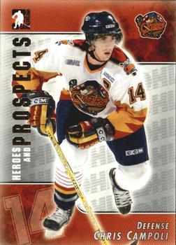 #63 Chris Campoli - Erie Otters - 2004-05 In The Game Heroes and Prospects Hockey