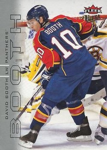 #63 David Booth - Florida Panthers - 2009-10 Ultra Hockey