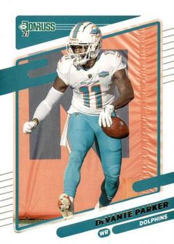 #63 DeVante Parker - Miami Dolphins - 2021 Donruss Football