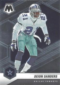 #63 Deion Sanders - Dallas Cowboys - 2021 Panini Mosaic Football