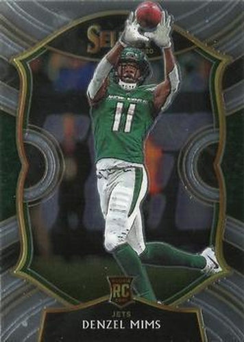 #63 Denzel Mims - New York Jets - 2020 Panini Select Football