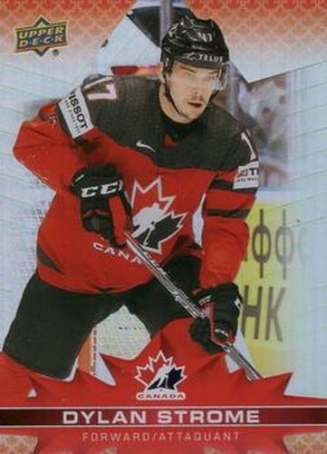 #63 Dylan Strome - Canada - 2021-22 Upper Deck Tim Hortons Team Canada Hockey