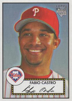 #63 Fabio Castro - Philadelphia Phillies - 2006 Topps 1952 Edition Baseball