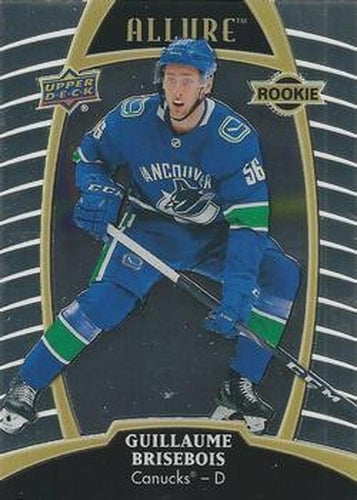 #63 Guillaume Brisebois - Vancouver Canucks - 2019-20 Upper Deck Allure Hockey