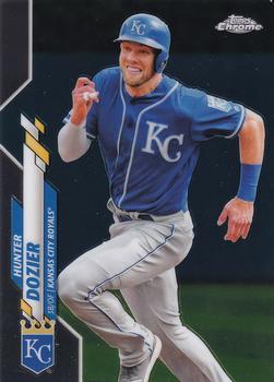 #63 Hunter Dozier - Kansas City Royals - 2020 Topps Chrome Baseball