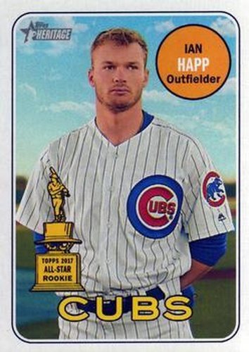 #63 Ian Happ - Chicago Cubs - 2018 Topps Heritage Baseball