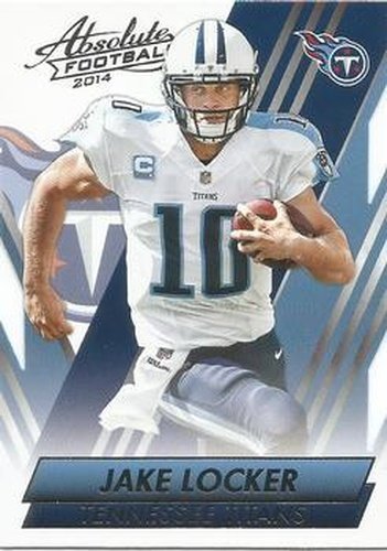 #63 Jake Locker - Tennessee Titans - 2014 Panini Absolute - Retail Football