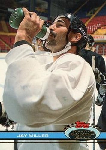 #63 Jay Miller - Los Angeles Kings - 1991-92 Stadium Club Hockey