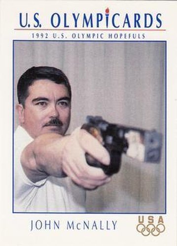 #63 John McNally - USA - 1992 Impel U.S. Olympic Hopefuls