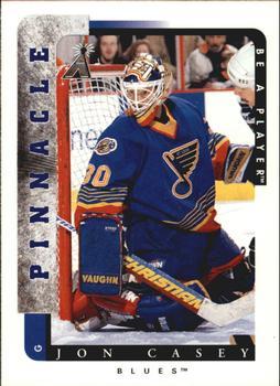 #63 Jon Casey - St. Louis Blues - 1996-97 Pinnacle Be a Player Hockey