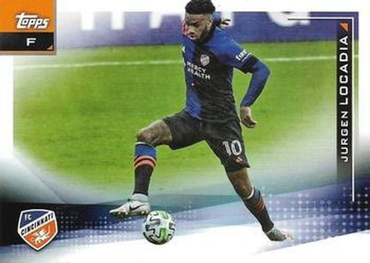 #63 Jurgen Locadia - FC Cincinnati - 2021 Topps MLS Soccer