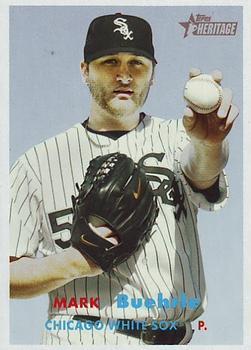 #63 Mark Buehrle - Chicago White Sox - 2006 Topps Heritage Baseball