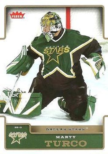 #63 Marty Turco - Dallas Stars - 2006-07 Fleer Hockey