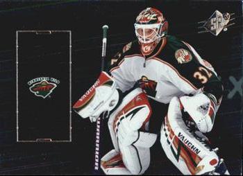 #63 Niklas Backstrom - Minnesota Wild - 2009-10 SPx Hockey