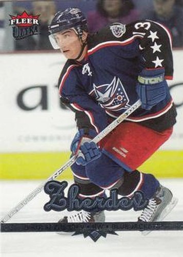 #63 Nikolai Zherdev - Columbus Blue Jackets - 2005-06 Ultra Hockey