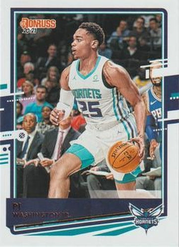 #63 PJ Washington Jr. - Charlotte Hornets - 2020-21 Donruss Basketball