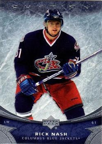 #63 Rick Nash - Columbus Blue Jackets - 2006-07 Upper Deck Ovation Hockey