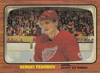 #63 Sergei Fedorov - Detroit Red Wings - 2002-03 Topps Heritage Hockey