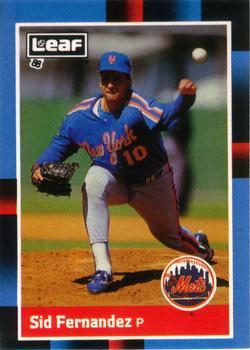 #63 Sid Fernandez - New York Mets - 1988 Leaf Baseball