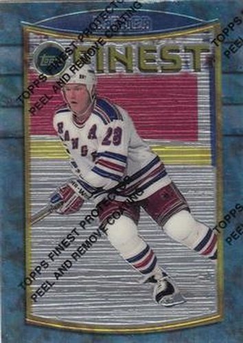 #63 Steve Larmer - New York Rangers - 1994-95 Finest Hockey