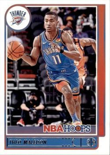 #63 Theo Maledon - Oklahoma City Thunder - 2021-22 Hoops Basketball