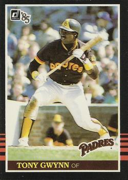 #63 Tony Gwynn - San Diego Padres - 1985 Donruss Baseball
