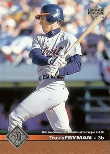 #63 Travis Fryman - Detroit Tigers - 1997 Upper Deck Baseball