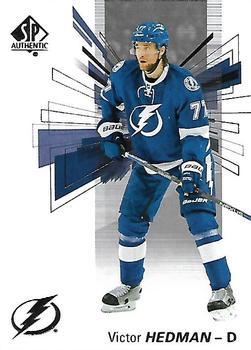 #63 Victor Hedman - Tampa Bay Lightning - 2016-17 SP Authentic Hockey