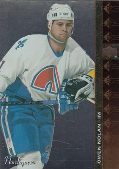 #SP-63 Owen Nolan - Quebec Nordiques - 1994-95 Upper Deck Hockey - SP