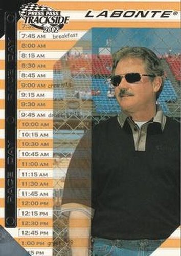 #63 Terry Labonte - Hendrick Motorsports - 2002 Press Pass Trackside Racing