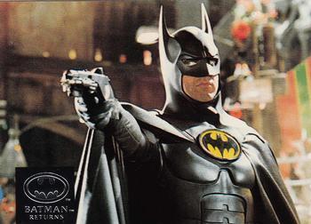 #63 A portrait of two celebrated fantasy creators - 1992 Stadium Club Batman Returns