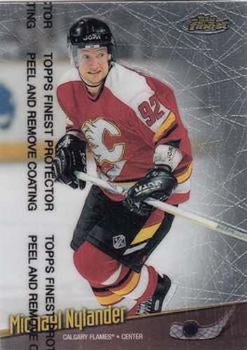 #63 Michael Nylander - Calgary Flames - 1998-99 Finest Hockey