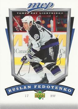 #263 Ruslan Fedotenko - Tampa Bay Lightning - 2006-07 Upper Deck MVP Hockey