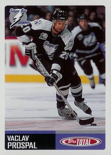 #63 Vaclav Prospal - Tampa Bay Lightning - 2002-03 Topps Total Hockey