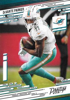 #63 DeVante Parker - Miami Dolphins - 2021 Panini Prestige Football