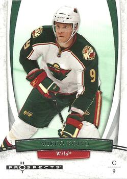 #63 Mikko Koivu - Minnesota Wild - 2007-08 Fleer Hot Prospects Hockey