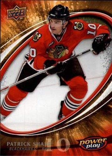 #63 Patrick Sharp - Chicago Blackhawks - 2008-09 Upper Deck Power Play Box Set Hockey