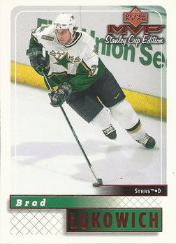 #63 Brad Lukowich - Dallas Stars - 1999-00 Upper Deck MVP Stanley Cup Edition Hockey