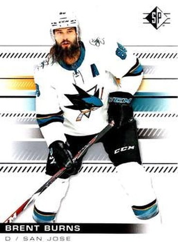 #63 Brent Burns - San Jose Sharks - 2019-20 SP Hockey