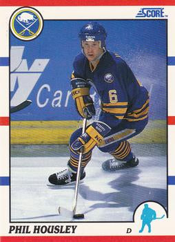 #63 Phil Housley - Buffalo Sabres - 1990-91 Score Hottest and Rising Stars Hockey