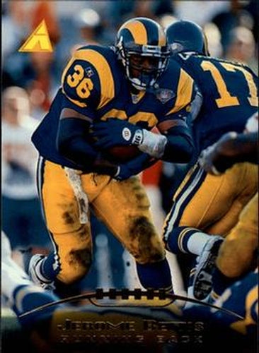 #63 Jerome Bettis - St. Louis Rams - 1995 Pinnacle Football