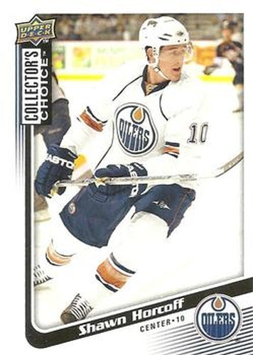 #63 Shawn Horcoff - Edmonton Oilers - 2009-10 Collector's Choice Hockey