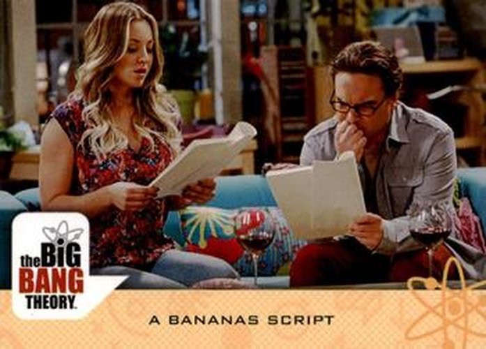 #63 A Bananas Script - 2016 Cryptozoic The Big Bang Theory Seasons 6 & 7