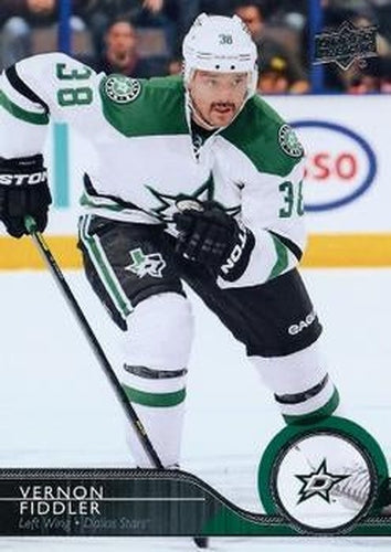 #63 Vernon Fiddler - Dallas Stars - 2014-15 Upper Deck Hockey