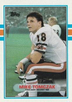 #63 Mike Tomczak - Chicago Bears - 1989 Topps Football